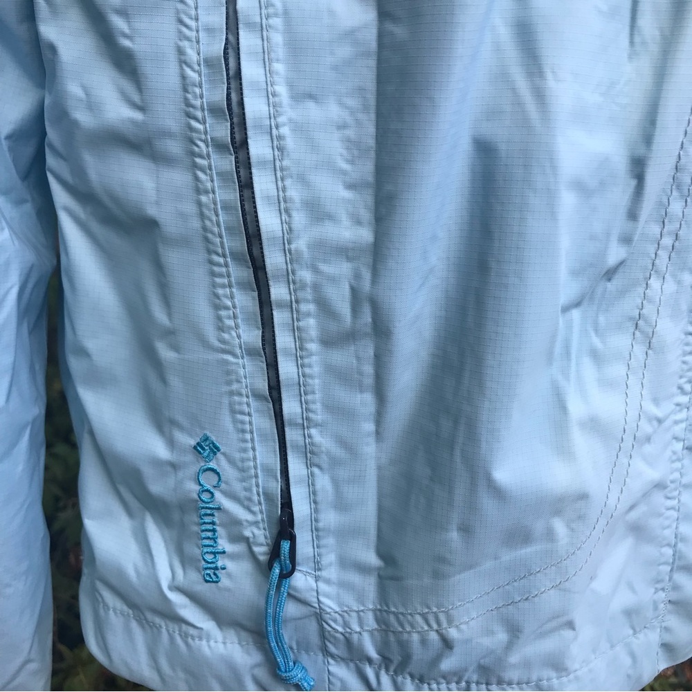 Columbia Titanium Rain Jacket Euc Small - image 7
